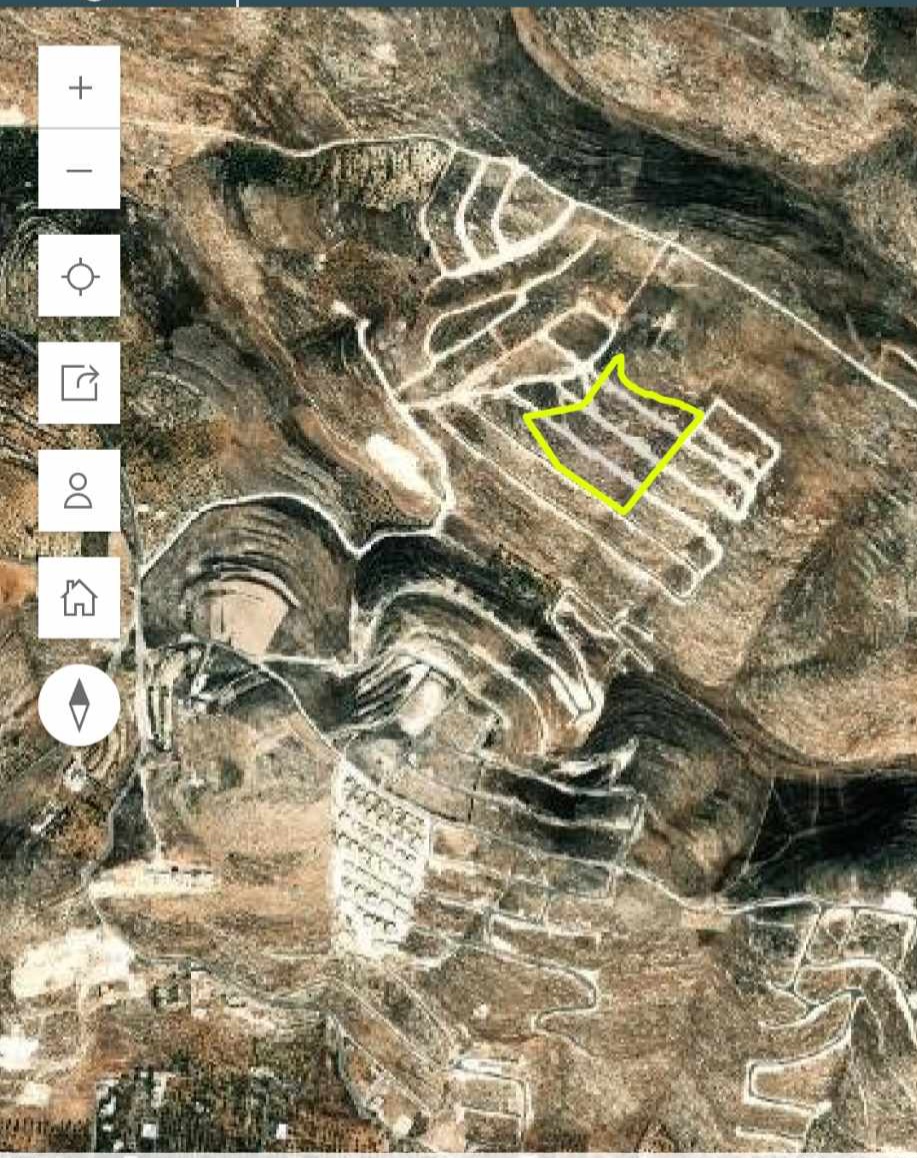 للبيع قطعة ارض في جنين جبع 685 متر مربع