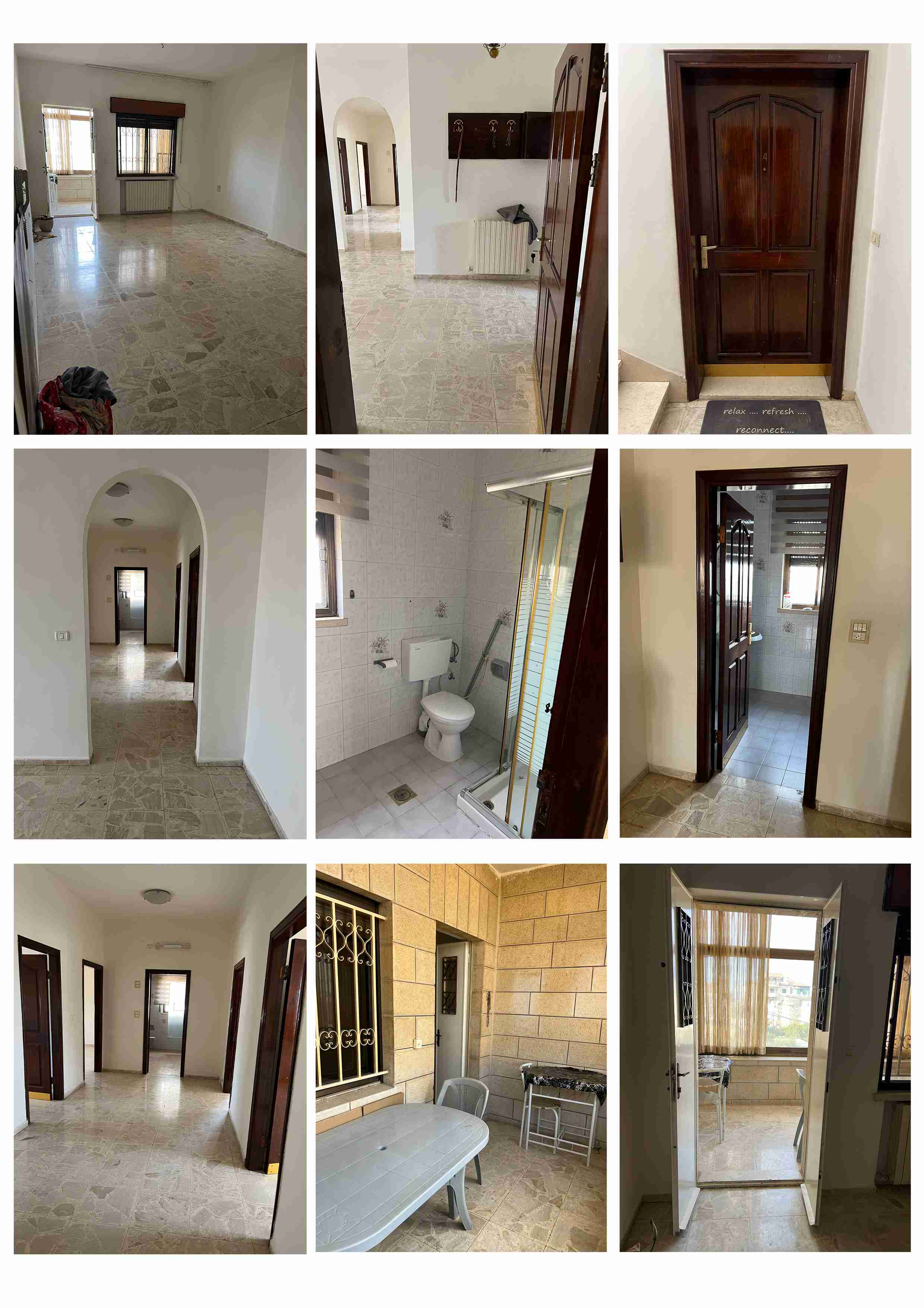 للايجار شقة في القدس شعفاط 120 متر مربع