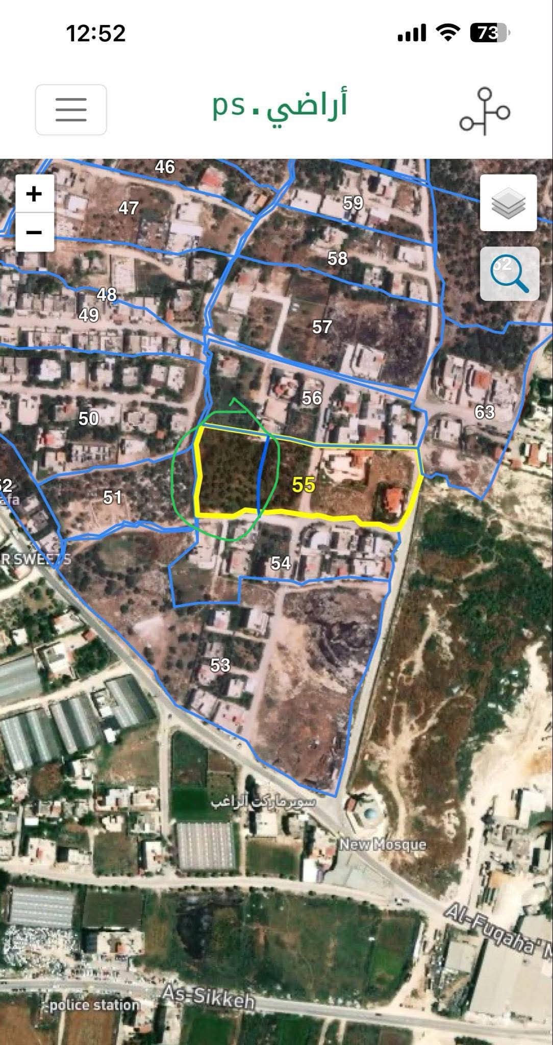 للبيع قطعة ارض في طولكرم مدينة طولكرم 3 دونم
